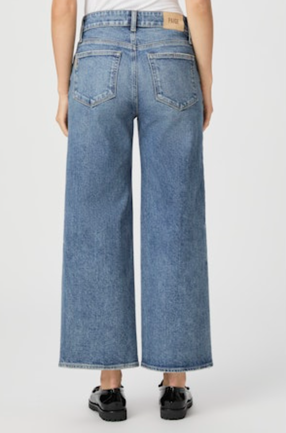 Paige Sasha Ankle Wide Leg Jean