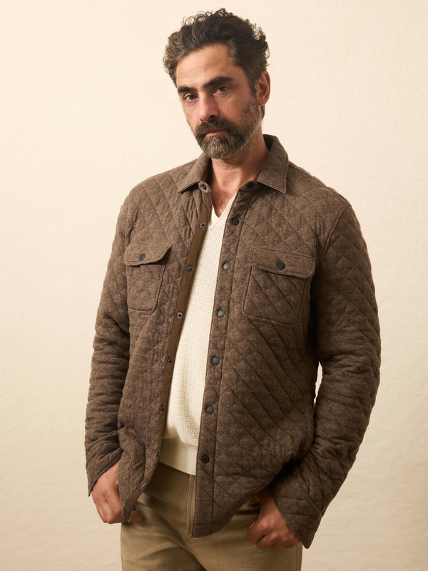 Faherty Epic Quilted Fleece CPO