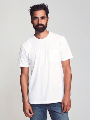 Faherty Sunwashed Pocket Tee