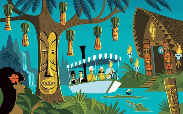 Shag "Mysterious River" Fine Art Print