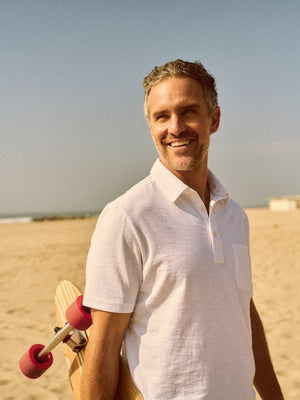Faherty Sunwashed T-Shirt Polo