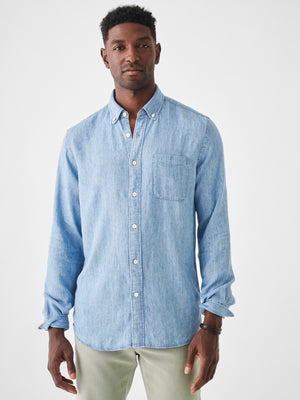 Faherty Tried & True Chambray Shirt