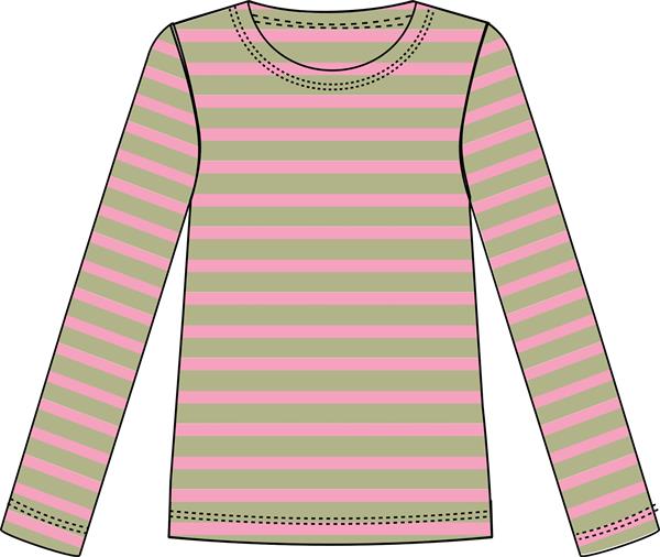Saint James Minquidame Striped Shirt