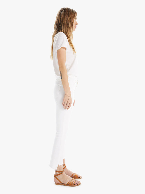 Mother Denim Insider Crop Step Fray