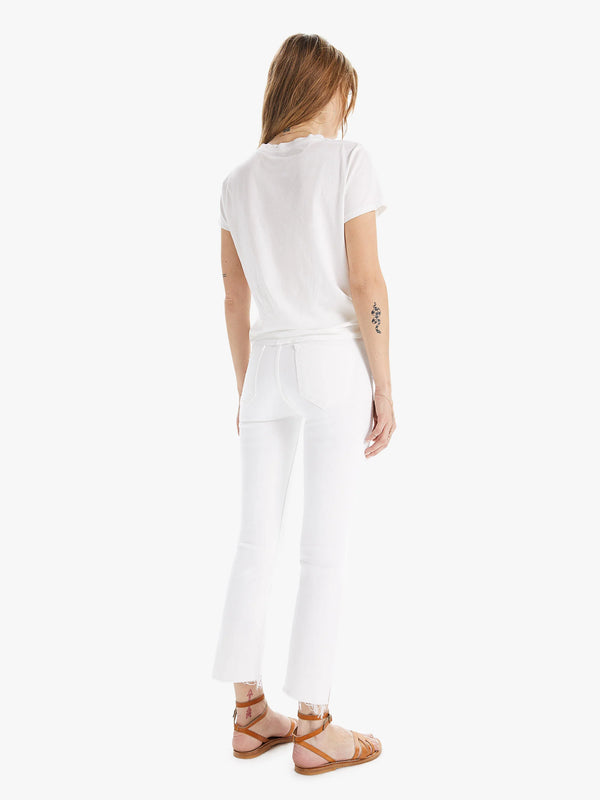 Mother Denim Insider Crop Step Fray