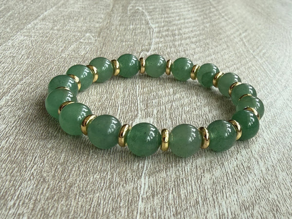 UnCage Beaded Bracelet - Aventurine