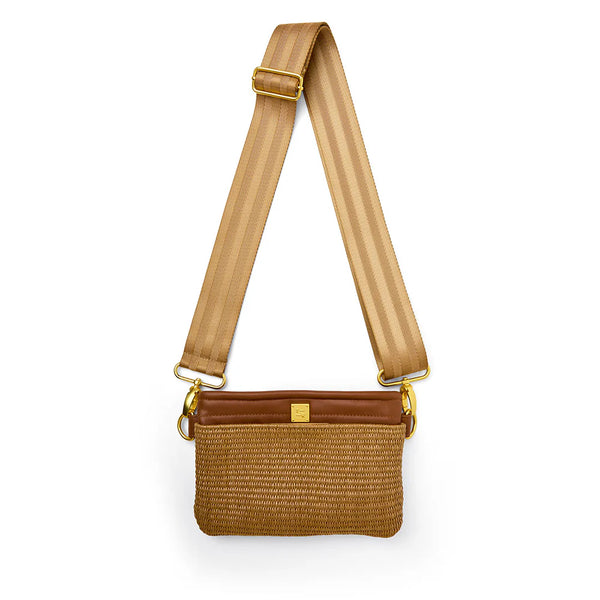 Think Royln Raffia Bum Bag