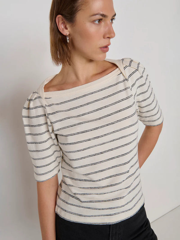 Nation LA Deana Striped Tee