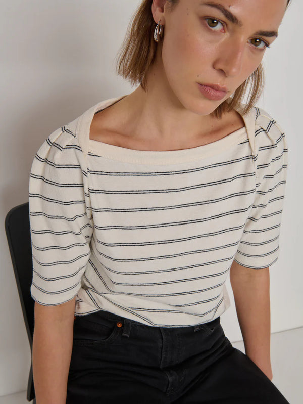 Nation LA Deana Striped Tee