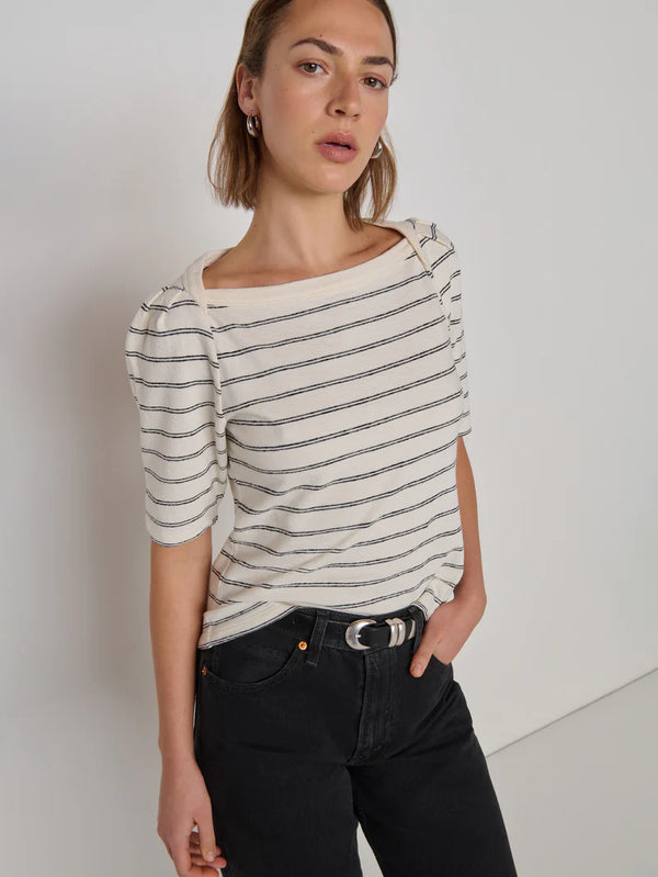 Nation LA Deana Striped Tee