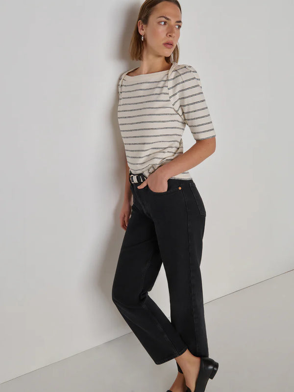 Nation LA Deana Striped Tee