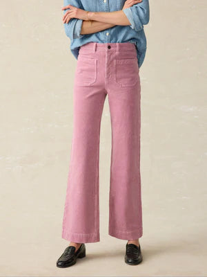Faherty Softstretch Cord Patch Pocket Pant