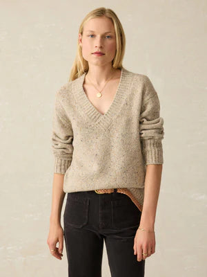 Faherty Driftwood Donegal Sweater