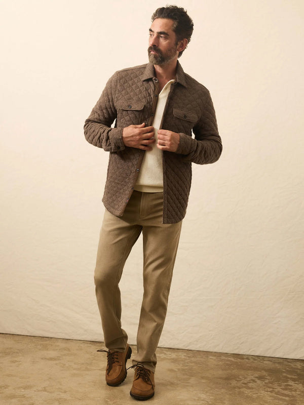 Faherty Epic Quilted Fleece CPO