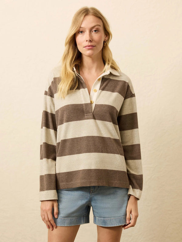 Faherty Legend Sweater Rugby Popover