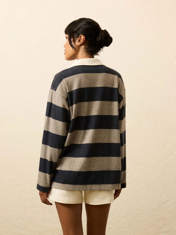 Faherty Legend Sweater Rugby Popover