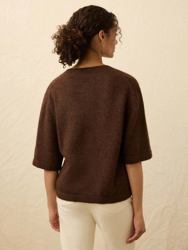 Faherty Apres Alpaca Cardigan