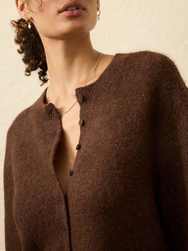 Faherty Apres Alpaca Cardigan