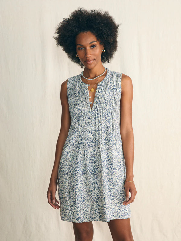 Faherty Isha Linen Dress