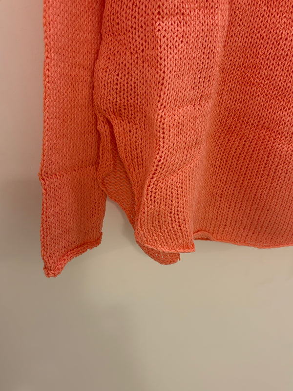 Wooden Ships Shirt Tail V Cotton Sweater