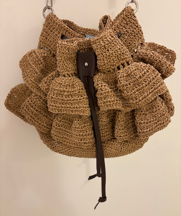 Nofo Style Ruffle Crossbody Bag