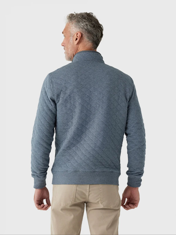 Faherty Epic Quilted Fleece Pullover