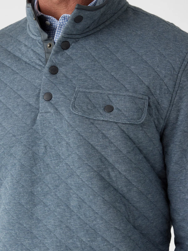 Faherty Epic Quilted Fleece Pullover