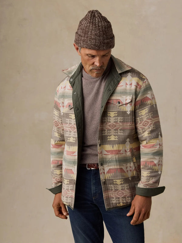 Faherty Thunder Voice Eagle Reversible Bondi Jacket