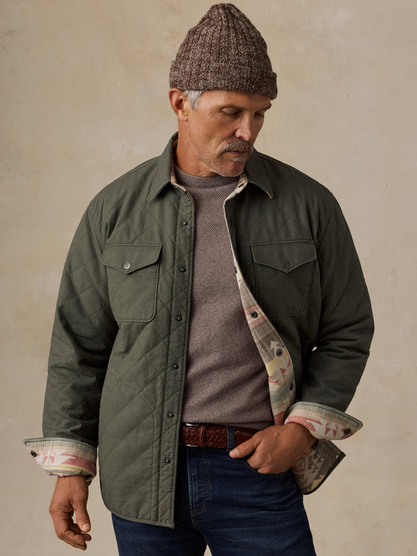 Faherty Thunder Voice Eagle Reversible Bondi Jacket