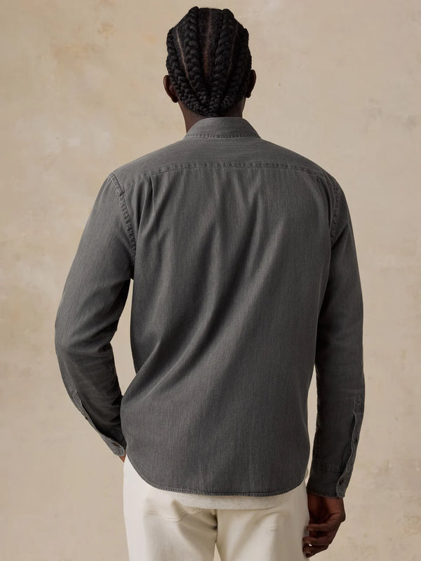Faherty Patina Chambray Shirt