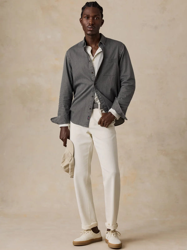 Faherty Patina Chambray Shirt
