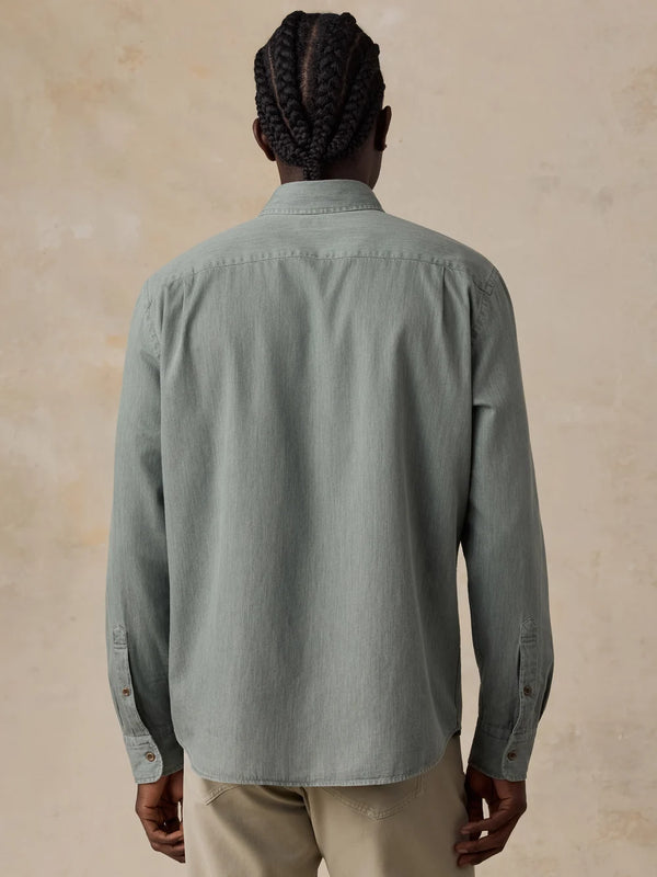 Faherty Patina Chambray Shirt