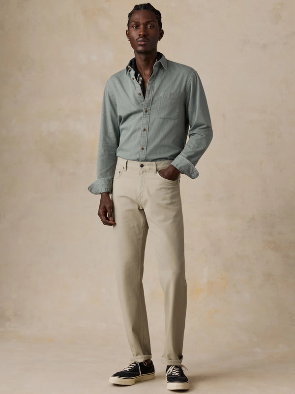 Faherty Patina Chambray Shirt