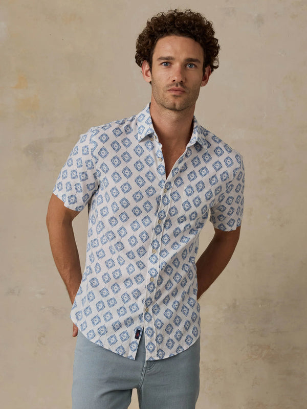 Faherty Short-Sleeve Breeze Shirt