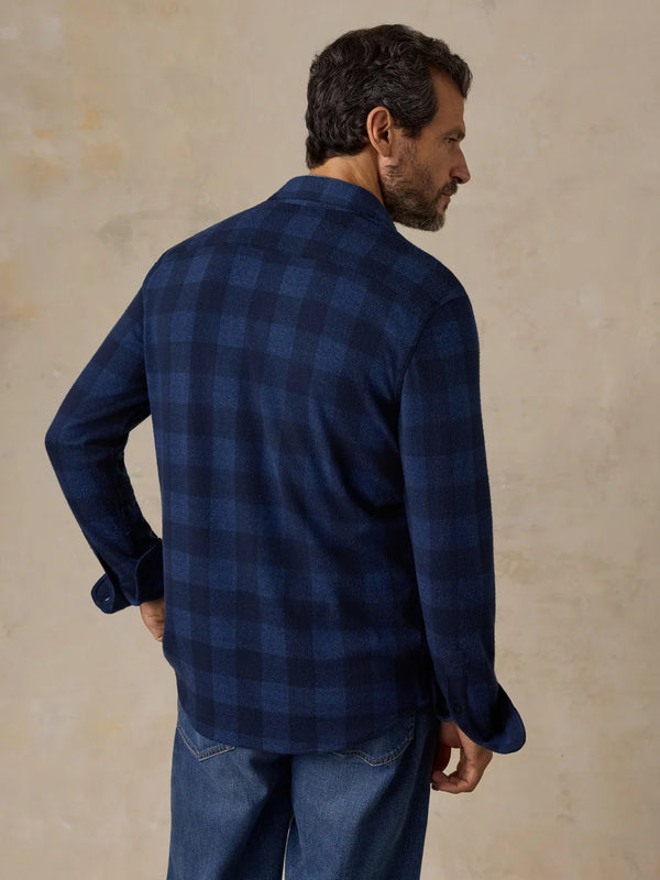 Faherty Legend Sweater Shirt (Double Pocket)