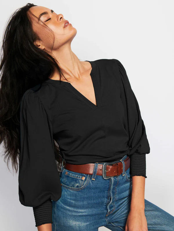 Nation LA Flora Peasant Tee