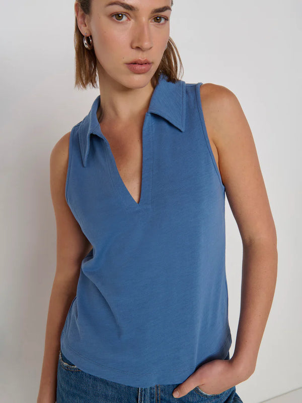 Nation LA Roberta Collared Tank