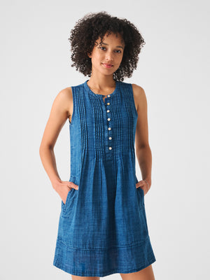 Faherty Isha Gauze Dress