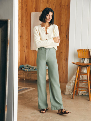 Faherty Stretch Terry Harbor Pant