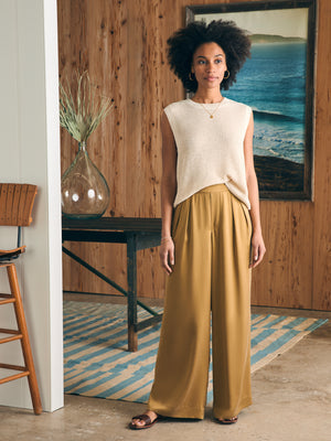 Faherty Sandwashed Silk Gemma Pant