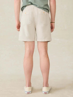 Faherty Corduroy Drawstring Utility Short