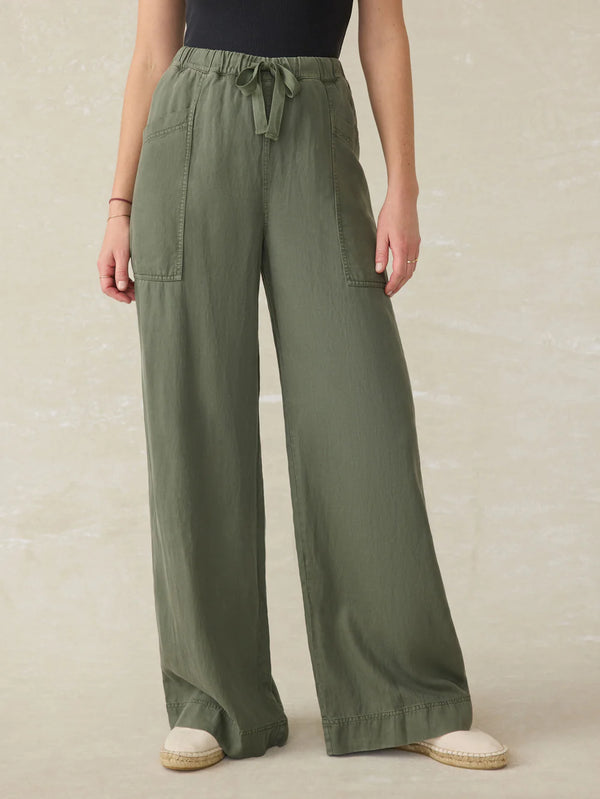 Faherty Topanga Drape Pant