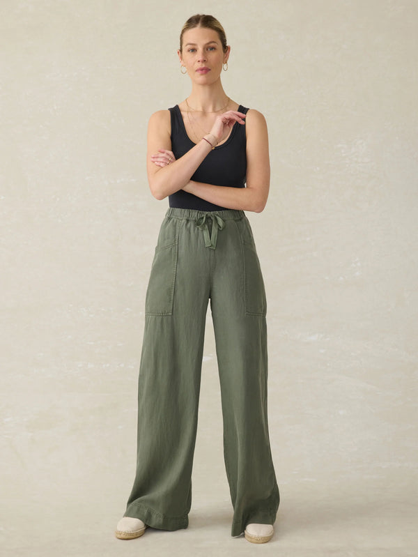 Faherty Topanga Drape Pant