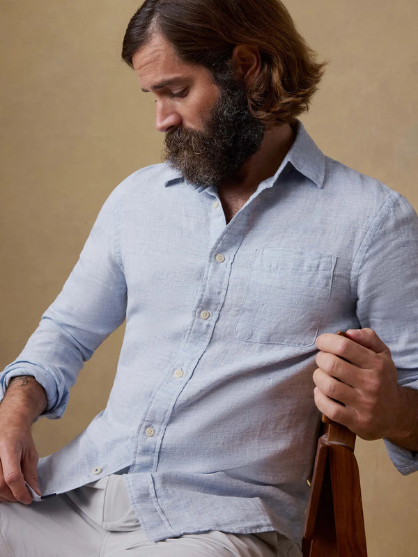 Faherty Linen Laguna Shirt