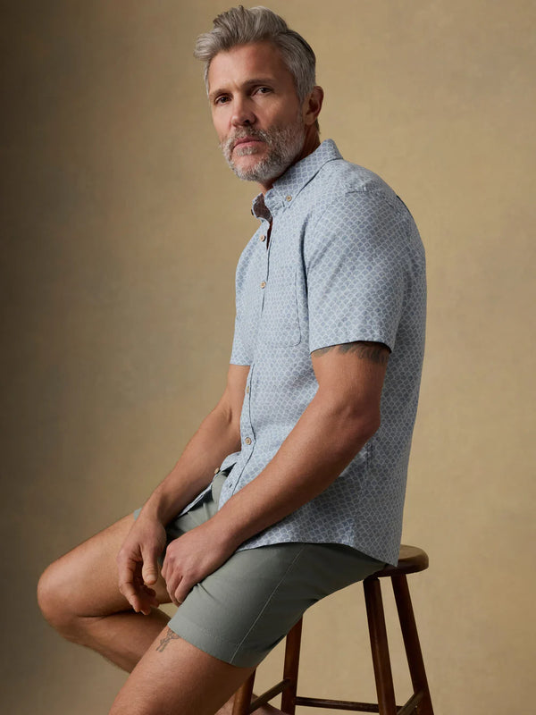 Faherty Short-Sleeve Breeze Shirt
