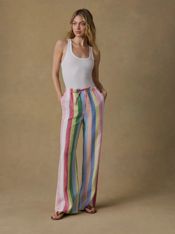 Faherty Laidback Linen Pant