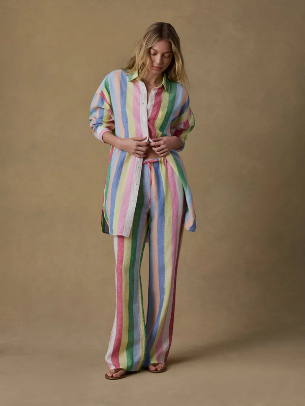 Faherty Laidback Linen Pant
