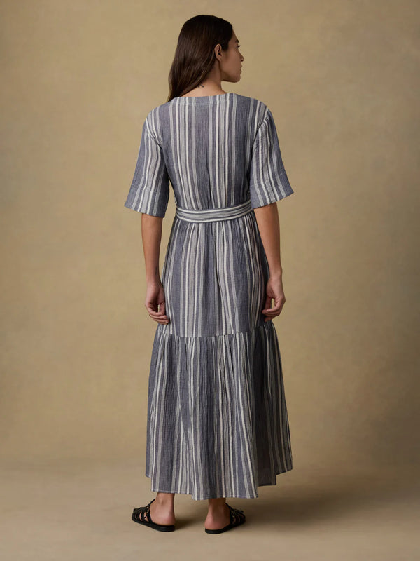 Faherty Dune Cotton Gauze Marina Dress