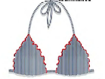MC2 Saint Barth Sagittarius Bikini Top