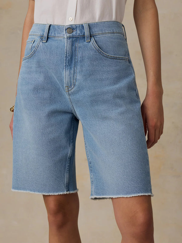 Faherty Boyfriend Denim Short